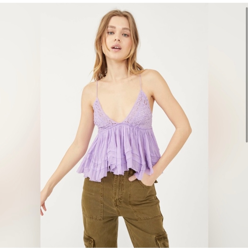 Intimately free people violet Mystic top NWT